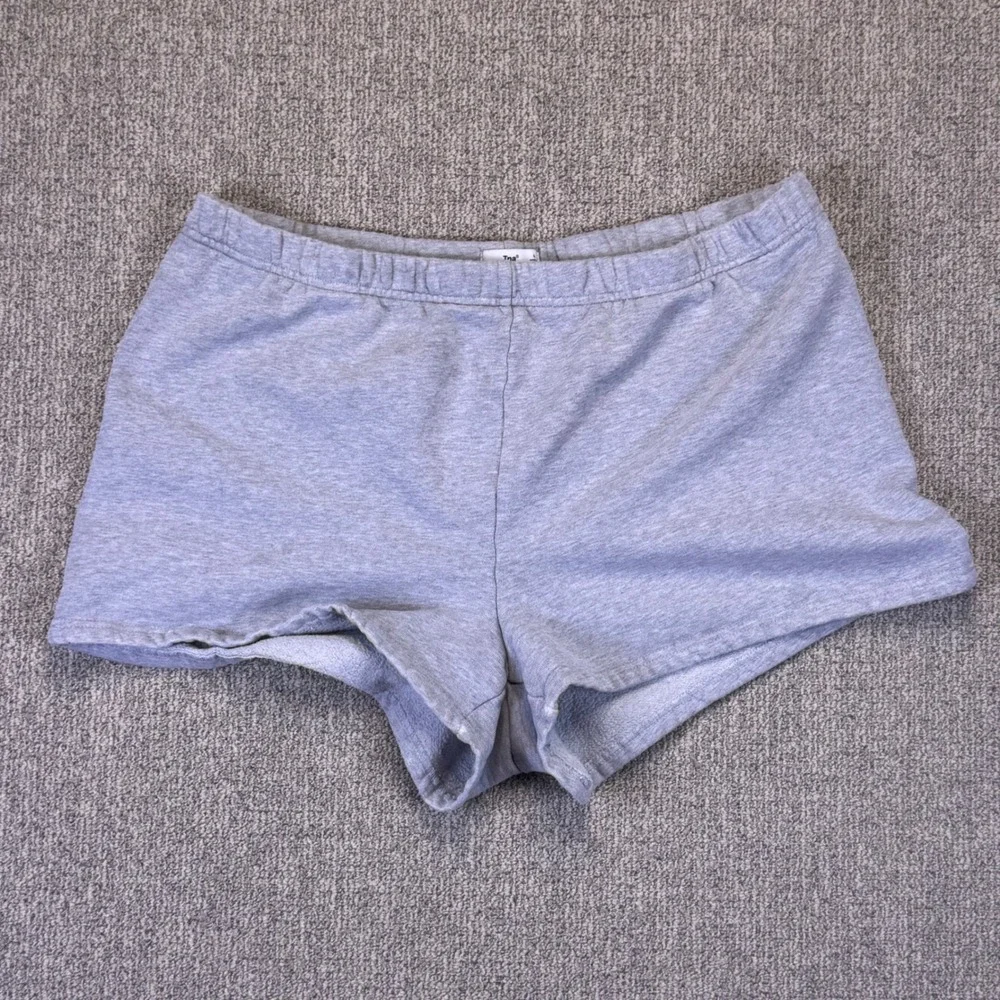 TNA Grey Lounge‎ Shorts Womens Large Elastic Waist Cozy Casual Athleisure